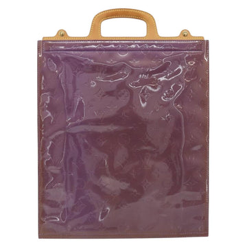 LOUIS VUITTON Monogram Vernis Stanton Tote Bag Purple Viole M91079 Auth BA7915 - 0