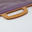 LOUIS VUITTON Monogram Vernis Stanton Tote Bag Purple Viole M91079 Auth BA7915-7