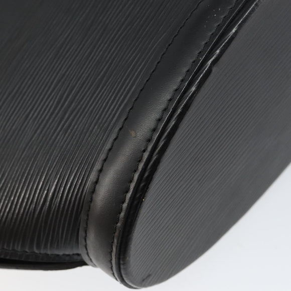 LOUIS VUITTON Epi Saint Jacques Hand Bag Black M52272 LV Auth BA7918