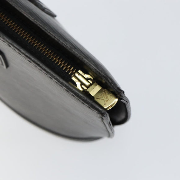 LOUIS VUITTON Epi Saint Jacques Hand Bag Black M52272 LV Auth BA7918