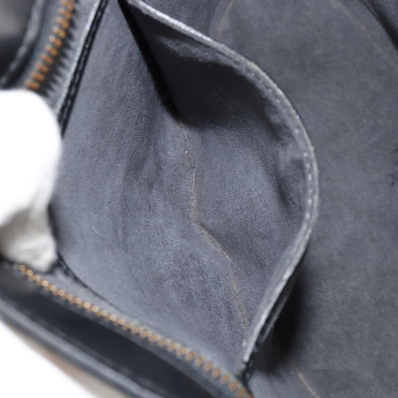 LOUIS VUITTON Epi Saint Jacques Hand Bag Black M52272 LV Auth BA7918