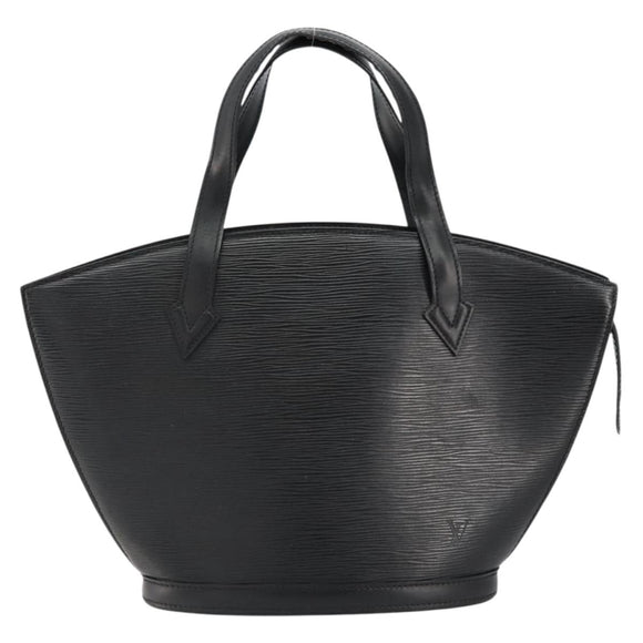 LOUIS VUITTON Epi Saint Jacques Hand Bag Black M52272 LV Auth BA7918