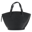 LOUIS VUITTON Epi Saint Jacques Hand Bag Black M52272 LV Auth BA7918-2