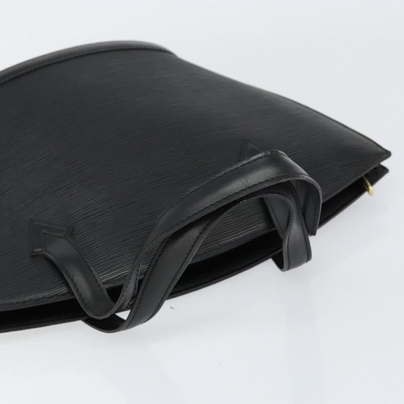 LOUIS VUITTON Epi Saint Jacques Hand Bag Black M52272 LV Auth BA7918