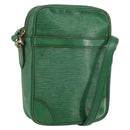 LOUIS VUITTON Epi Danube Shoulder Bag Green M45634 LV Auth BA7919-1