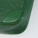 LOUIS VUITTON Epi Danube Shoulder Bag Green M45634 LV Auth BA7919-16