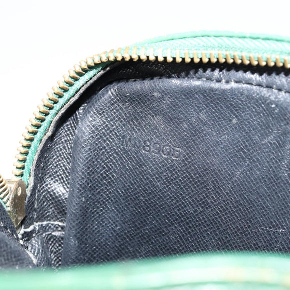 LOUIS VUITTON Epi Danube Shoulder Bag Green M45634 LV Auth BA7919