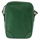 LOUIS VUITTON Epi Danube Shoulder Bag Green M45634 LV Auth BA7919-2