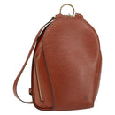LOUIS VUITTON Epi Mabillon Backpack Brown M52233 LV Auth BA7920-1