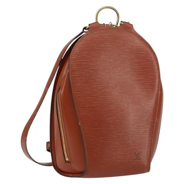 LOUIS VUITTON Epi Mabillon Backpack Brown M52233 LV Auth BA7920