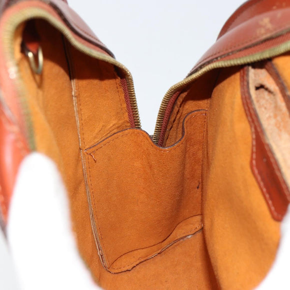 LOUIS VUITTON Epi Mabillon Backpack Brown M52233 LV Auth BA7920