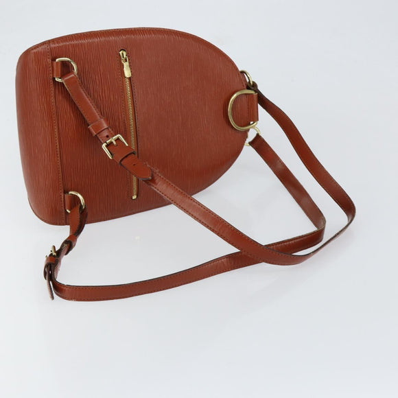 LOUIS VUITTON Epi Mabillon Backpack Brown M52233 LV Auth BA7920