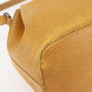 LOUIS VUITTON Epi Petit Noe Shoulder Bag Yellow M44109 LV Auth BA7921-9