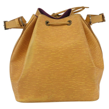 LOUIS VUITTON Epi Petit Noe Shoulder Bag Yellow M44109 LV Auth BA7921 - 0