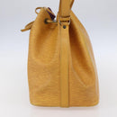 LOUIS VUITTON Epi Petit Noe Shoulder Bag Yellow M44109 LV Auth BA7921-4