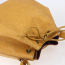 LOUIS VUITTON Epi Petit Noe Shoulder Bag Yellow M44109 LV Auth BA7921-6
