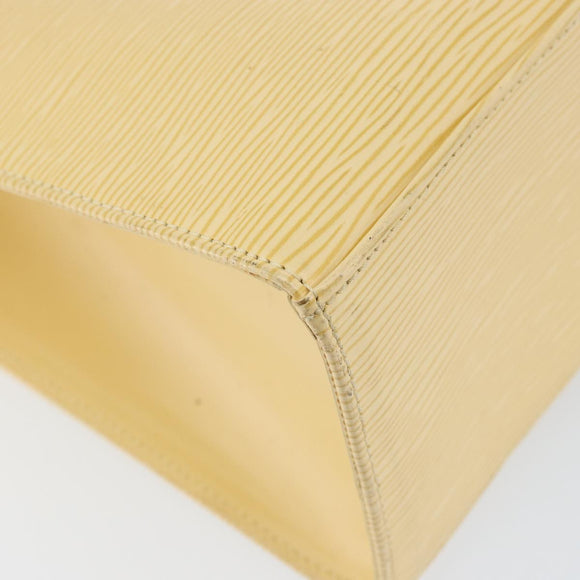 LOUIS VUITTON Epi Croisette PM Tote Bag Vanilla M5249A LV Auth BA7922