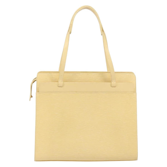 LOUIS VUITTON Epi Croisette PM Tote Bag Vanilla M5249A LV Auth BA7922