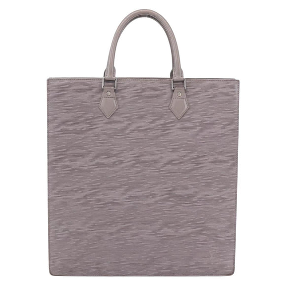 LOUIS VUITTON Epi Sac Plat Hand Bag Lilac M5207B LV Auth BA7924