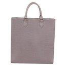 LOUIS VUITTON Epi Sac Plat Hand Bag Lilac M5207B LV Auth BA7924-2