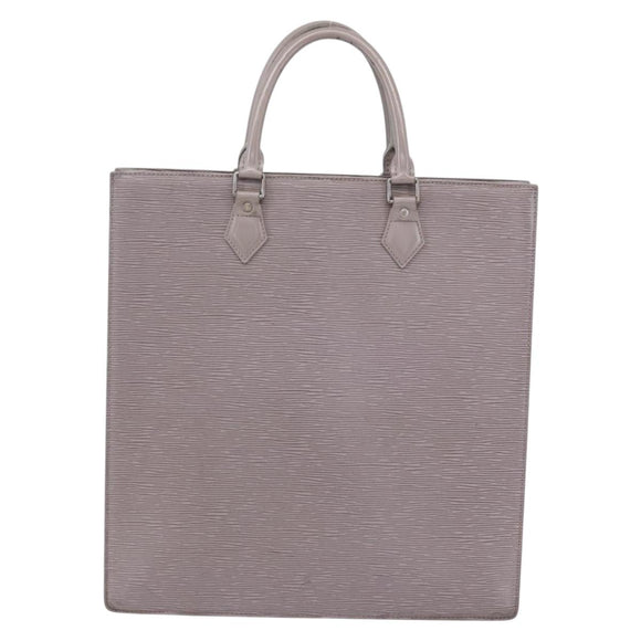 LOUIS VUITTON Epi Sac Plat Hand Bag Lilac M5207B LV Auth BA7924