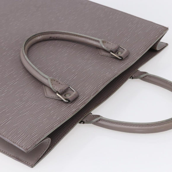 LOUIS VUITTON Epi Sac Plat Hand Bag Lilac M5207B LV Auth BA7924