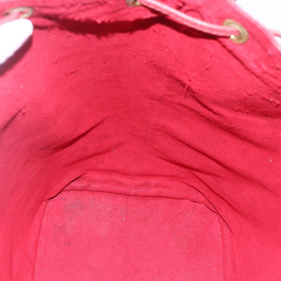 LOUIS VUITTON Epi Noe Shoulder Bag Red M44007 LV Auth BA7925