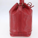 LOUIS VUITTON Epi Noe Shoulder Bag Red M44007 LV Auth BA7925-3