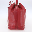 LOUIS VUITTON Epi Noe Shoulder Bag Red M44007 LV Auth BA7925-4