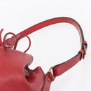 LOUIS VUITTON Epi Noe Shoulder Bag Red M44007 LV Auth BA7925-8