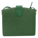 LOUIS VUITTON Epi Capuchin Shoulder Bag Green M52344 LV Auth BA7926-3