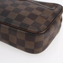 LOUIS VUITTON Damier Ebene Pochette Billets Macau Clutch Bag N61739 Auth BA7931-9