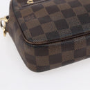 LOUIS VUITTON Damier Ebene Pochette Billets Macau Clutch Bag N61739 Auth BA7931-15