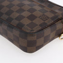 LOUIS VUITTON Damier Ebene Pochette Billets Macau Clutch Bag N61739 Auth BA7931-16