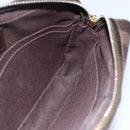 LOUIS VUITTON Damier Ebene Pochette Billets Macau Clutch Bag N61739 Auth BA7931-21