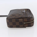 LOUIS VUITTON Damier Ebene Pochette Billets Macau Clutch Bag N61739 Auth BA7931-4