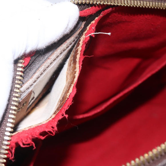 LOUIS VUITTON Damier Ebene Trevi GM Hand Bag 2way N51998 LV Auth BA7932