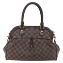 LOUIS VUITTON Damier Ebene Trevi GM Hand Bag 2way N51998 LV Auth BA7932-2