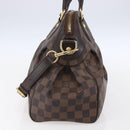 LOUIS VUITTON Damier Ebene Trevi GM Hand Bag 2way N51998 LV Auth BA7932-4