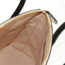 LOUIS VUITTON Monogram Vernis Lockit PM Tote Bag Beige Black M90251 Auth BA7933M-20