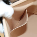 LOUIS VUITTON Monogram Vernis Lockit PM Tote Bag Beige Black M90251 Auth BA7933M-22