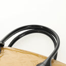 LOUIS VUITTON Monogram Vernis Lockit PM Tote Bag Beige Black M90251 Auth BA7933M-14