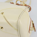 LOUIS VUITTON Suhari Luradiu Hand Bag White M95624 LV Auth BA7935-16