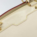 LOUIS VUITTON Suhari Luradiu Hand Bag White M95624 LV Auth BA7935-19