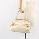 LOUIS VUITTON Suhari Luradiu Hand Bag White M95624 LV Auth BA7935-25