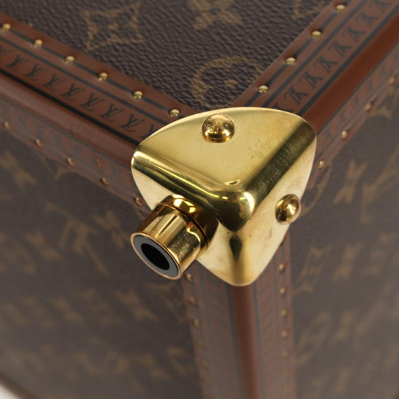 LOUIS VUITTON Monogram Shoes Box Hand Bag M11432 LV Auth BA7936M