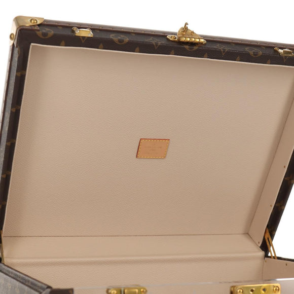 LOUIS VUITTON Monogram Shoes Box Hand Bag M11432 LV Auth BA7936M