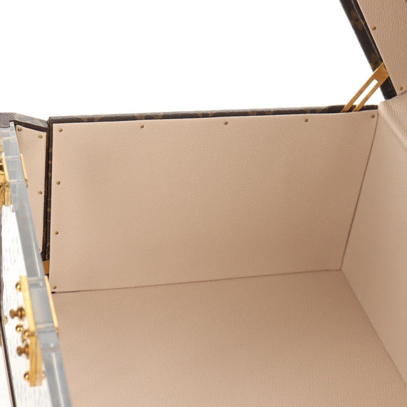 LOUIS VUITTON Monogram Shoes Box Hand Bag M11432 LV Auth BA7936M