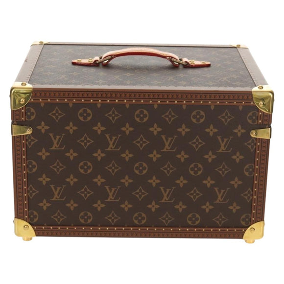 LOUIS VUITTON Monogram Shoes Box Hand Bag M11432 LV Auth BA7936M