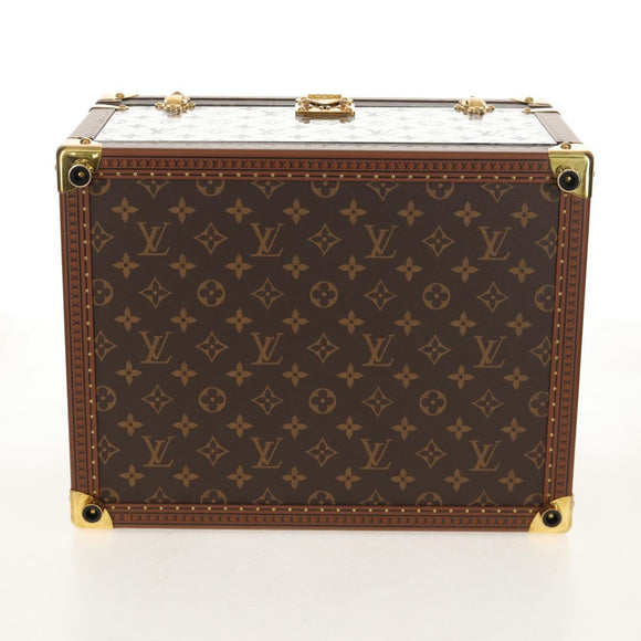 LOUIS VUITTON Monogram Shoes Box Hand Bag M11432 LV Auth BA7936M